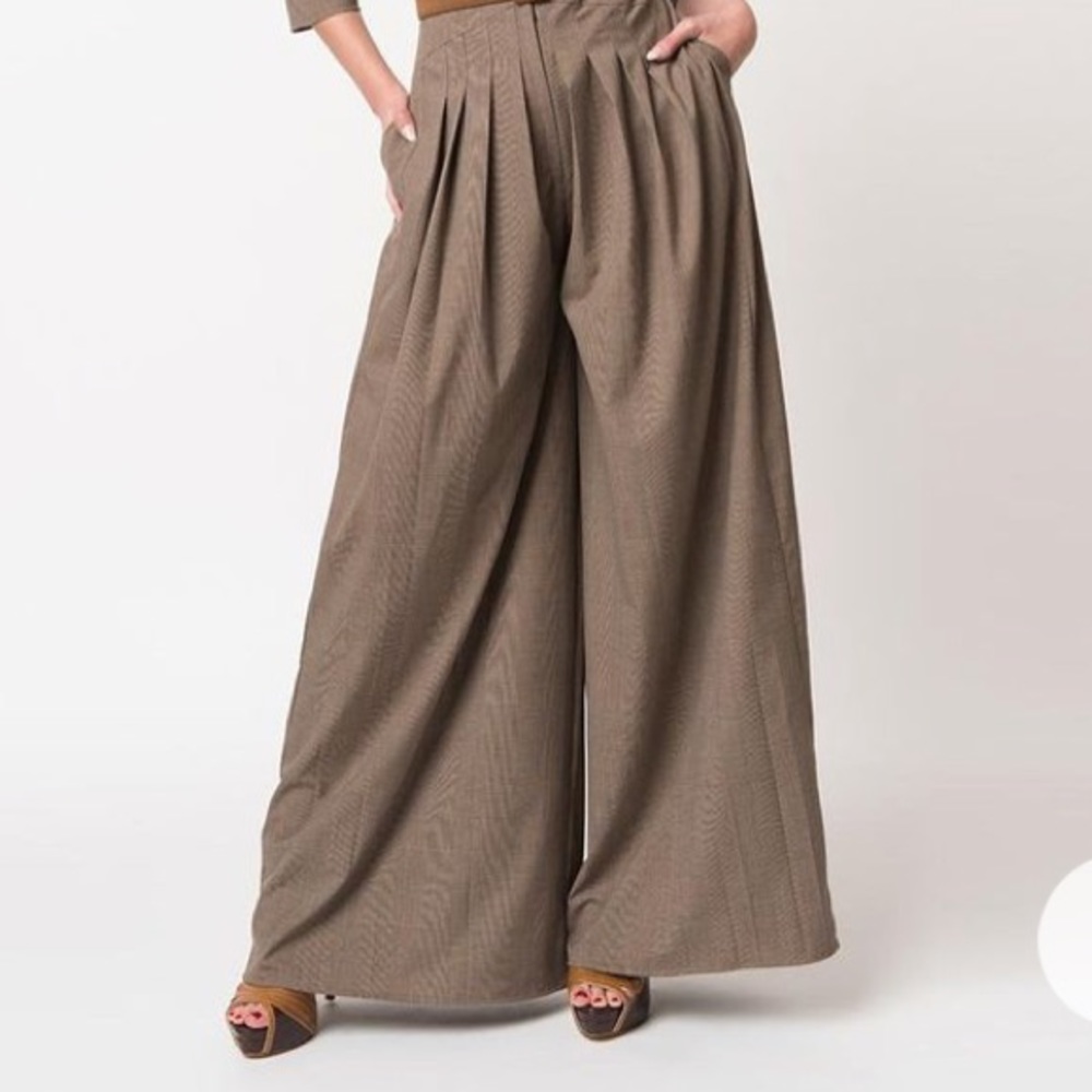 Miss Candyfloss super wide leg trousers